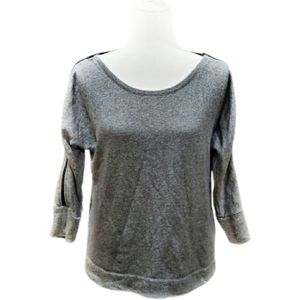 Cynthia Rowley sweater With zipper sleeves small